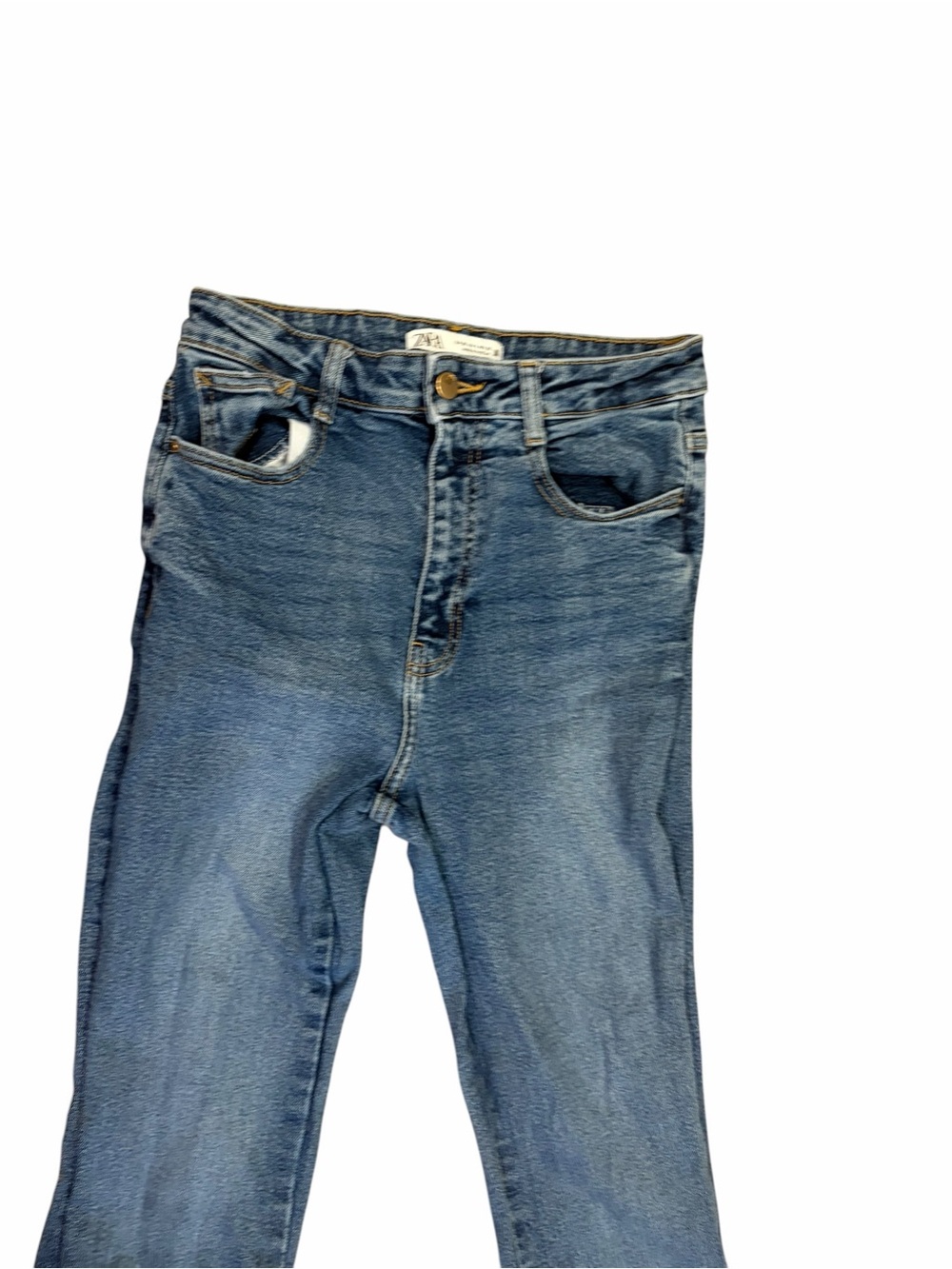 ZARA Flare High Waisted Jeans - Picture 3 of 5